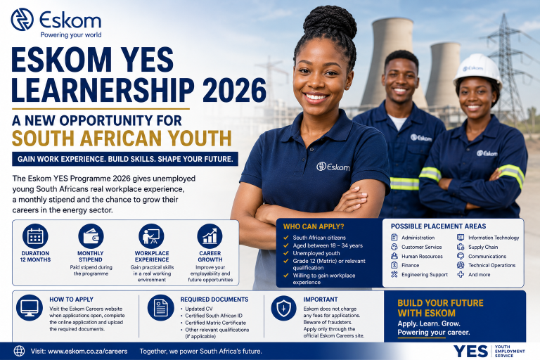 Eskom YES Programme 2026