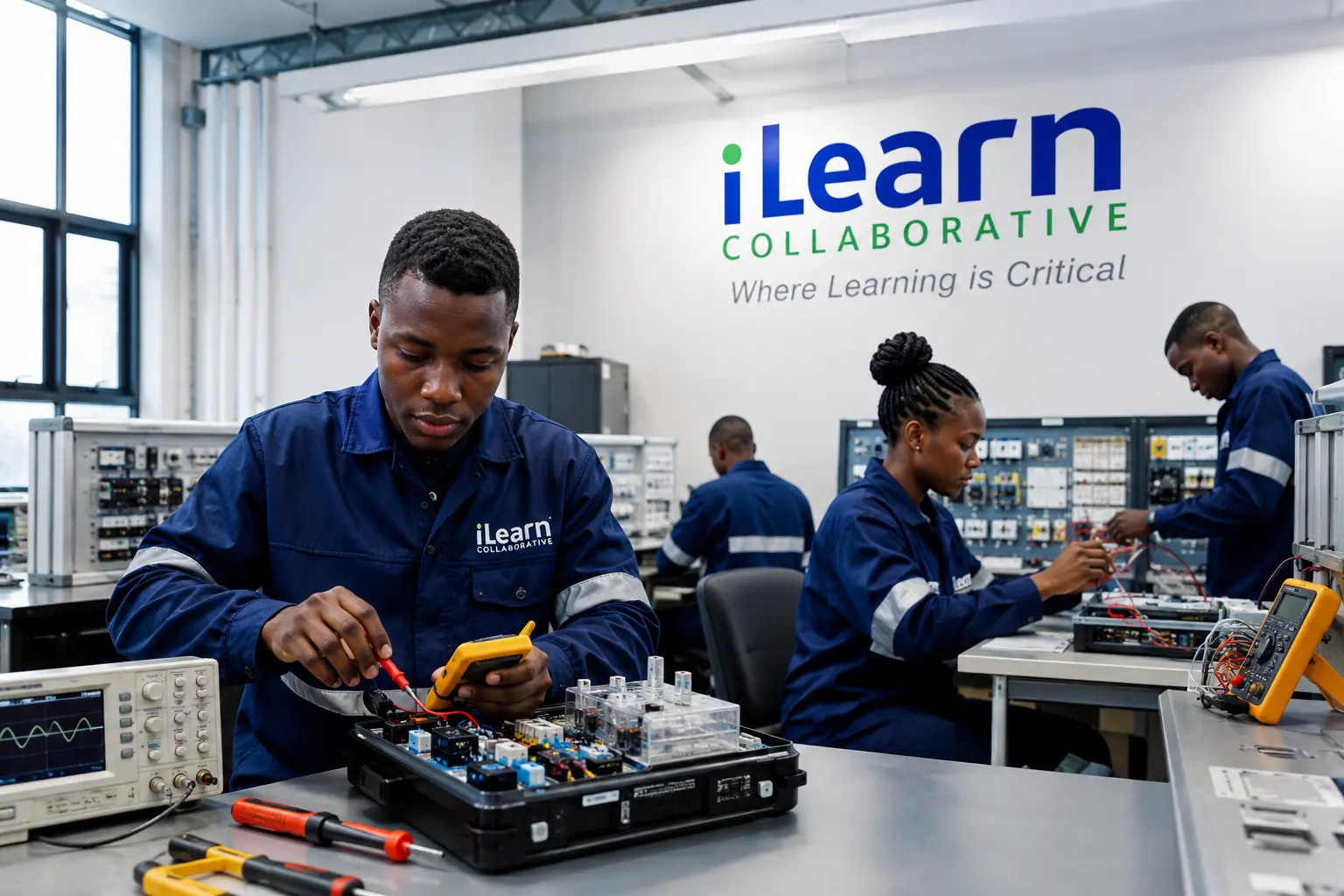 An iLearn learnership provides participants with an opportunity to pursue a recognised qualification and gain valuable experience within a working environment.